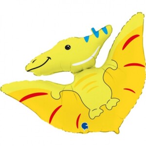 Фигура желтый динозавр птеродактиль