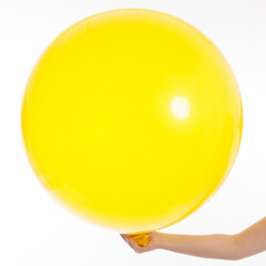 Большой желтый шар 80 см