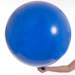Большой синий шар 80 см